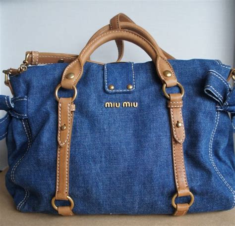 second hand miu miu bags|second hand miumiou jeans.